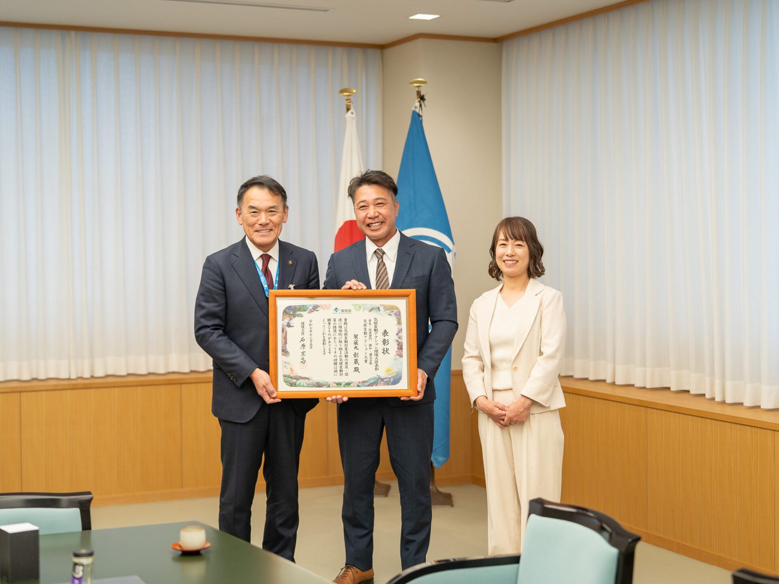 唐津市長への表敬訪問